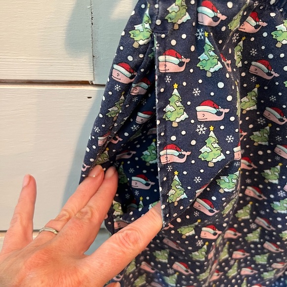 Vineyard Vines Men's Print pajama Christmas sleep Pants, size large preppy, GUC - Picture 4 of 8